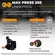 Pressurizador Pressostato Rowa MAX PRESS 20E 0,50CV 220V Mono Até 2 banheiros