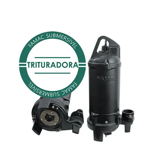 Bomba Trituradora Famac FBS NG-400 1,0CV 220V Trifásica