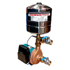 Pressurizador Pressostato Rowa MAX PRESS 350 3,5CV 220V Tri Até 9 banheiros