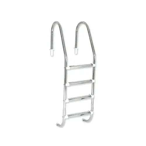 Escada Com 04 Degraus Inox Sodramar Tradicional 1.1/2"