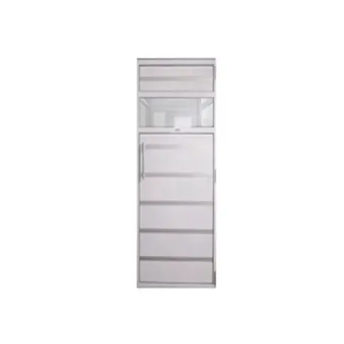 Porta 70 X 1,90m Com Contra Marco Sodramar Alumínio Branco