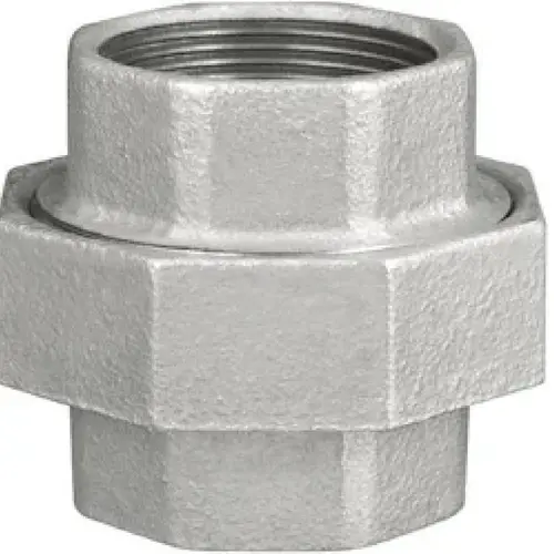 União Assento Bronze Galvanizada com Rosca Bsp - 1.1/4"