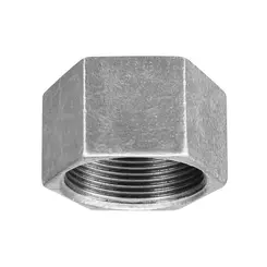Tampão Sextavado Galvanizado com Rosca Bsp - 2"