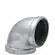 Cotovelo 90º Galvanizada com Rosca Bsp - 1"