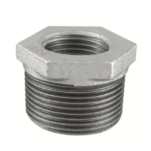 Bucha de Redução Galvanizada com Rosca Bsp - 3"x2.1/2"