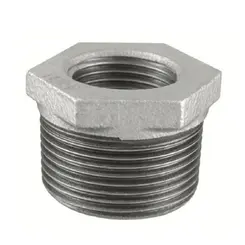 Bucha de Redução Galvanizada com Rosca Bsp - 2"x1.1/2"