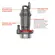 Bomba submersivel Lepono QDX6-18-0,75LA 1,0cv Monofásico 220V