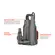 LEPONO BOMBA SUBMERSIVEL AGUA LIMPA XKS-410PL 0.5 HP MON 220V
